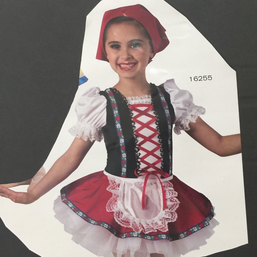 Litttle Red Riding Hood Costume- Size 5/6 WORN 1x